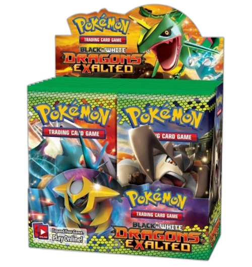 2012 Pokemon Black and White Dragons Exalted Booster Box