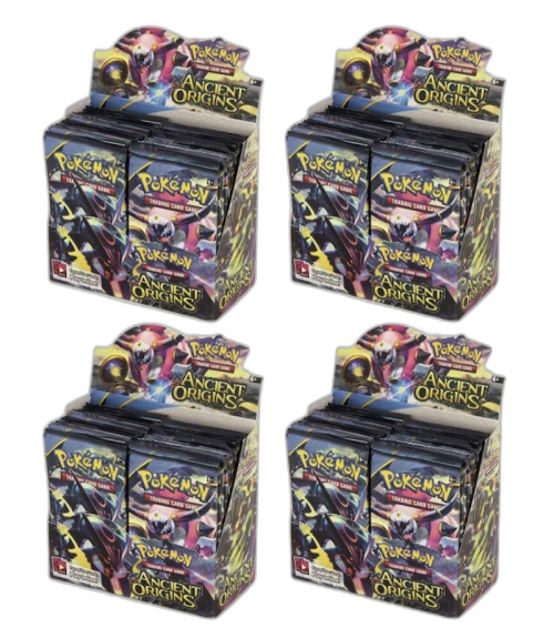 Pokémon TCG XY Ancient Origins Booster Box 4X Lot