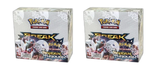 Pokémon TCG XY BREAKthrough Booster Box 2X Lot