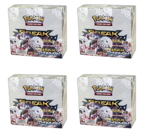 Pokémon TCG XY BREAKthrough Booster Box 4X Lot
