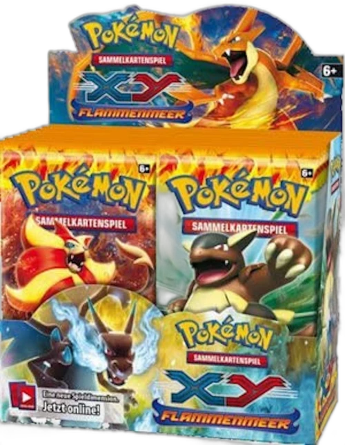 Pokémon TCG XY Flammenmeer Booster Box