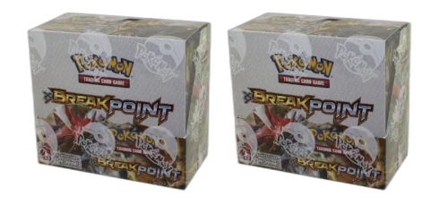 2016 Pokemon XY BREAKpoint Booster Box 2X Lot