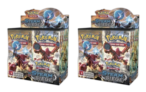 2016 Pokemon XY Steam Siege Booster Box 2X Lot