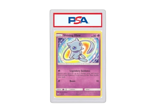 2017 Pokemon Sun & Moon Shining Legends 40 Shining Mew-Holo (PSA or BGS Graded)