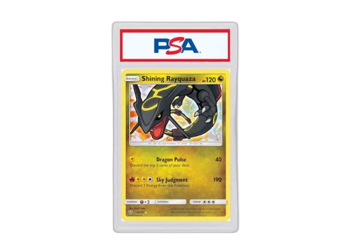2017 Pokemon Sun & Moon Shining Legends 56 Shining Rayquaza-Holo (PSA or BGS Graded)