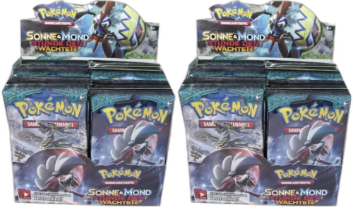 Pokémon TCG Sonne & Mond Stunde der Wächter Booster Box 2x Lot