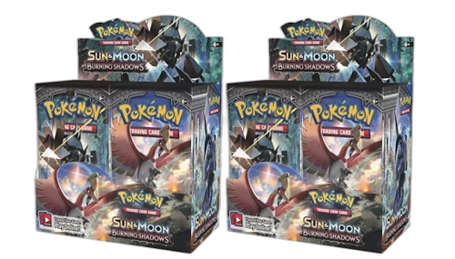 Pokémon TCG Sun & Moon Burning Shadows Booster Box 2x Lot