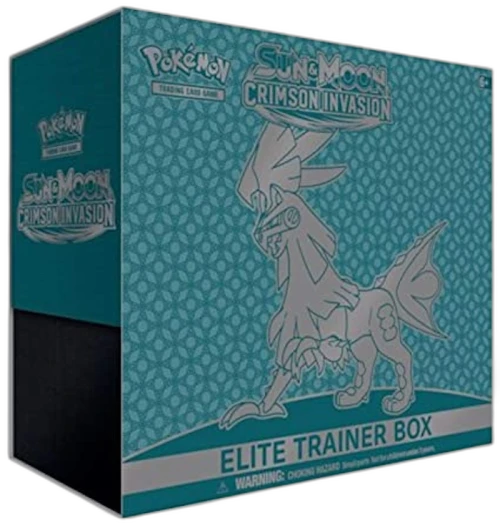 2017 Pokemon TCG Sun & Moon Crimson Invasion Elite Trainer Box