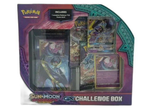 Pokémon TCG Sun & Moon Gaurdians Rising Gx Challenge Box