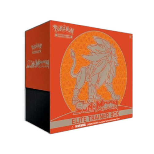 2017 Pokemon TCG Sun & Moon Solgaleo Elite Trainer Box