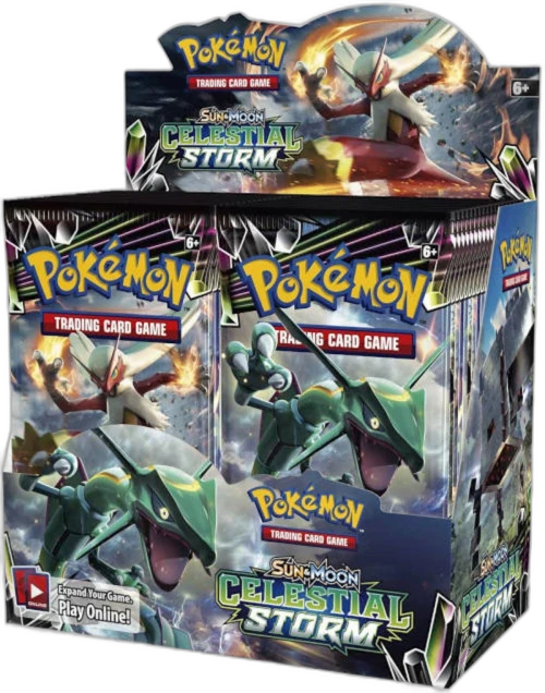 2018 Pokemon Sun & Moon Celestial Storm Booster Box
