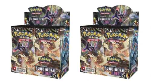 2018 Pokemon Sun & Moon Forbidden Light Booster Box 2X Lot