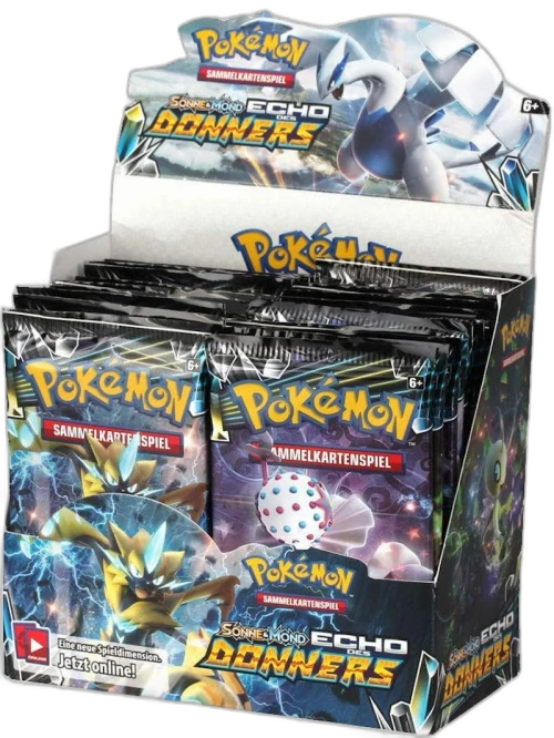 Pokémon TCG Sonne & Mond Echo des Donners Booster Box