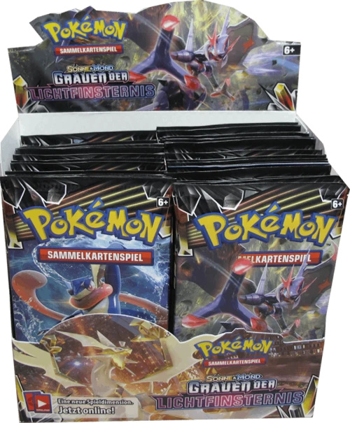 Pokémon TCG Sonne & Mond Grauen der Lichtfinsternis Booster Box