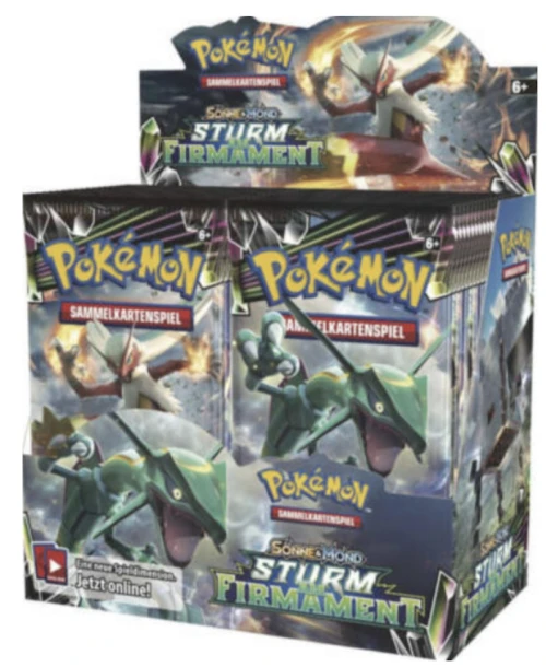 Pokémon TCG Sonne & Mond Sturm am Firmament Booster Box