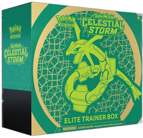 2018 Pokemon TCG Sun & Moon Celestial Storm Elite Trainer Box
