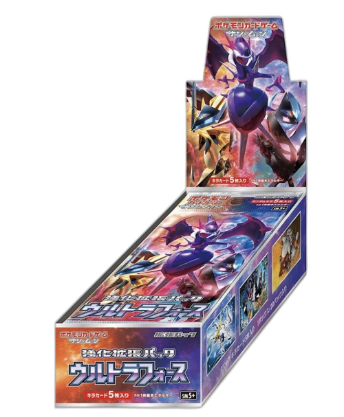 Pokémon TCG Sun & Moon Strength Expansion Pack Ultra Force Box