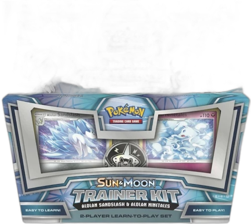 2018 Pokemon TCG Sun & Moon Trainer Kit Alolan Sandslash & Alolan Ninetales