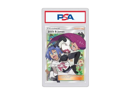 2019 Pokémon Sun & Moon Hidden Fates 68 Full Art/Jessie & James (PSA or BGS Graded)