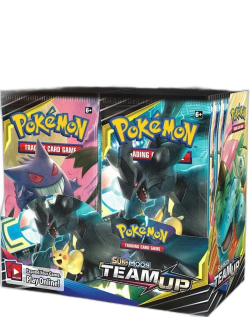 2019 Pokemon Sun & Moon Team Up Booster Box