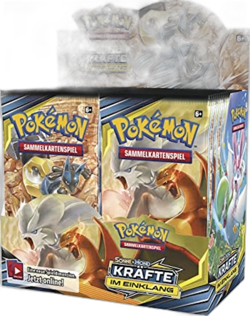 Pokémon TCG Sonne & Mond Kräfte im Einklang Booster Box