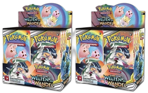 Pokémon TCG Sonne & Mond Welten Im Wandel Booster Box 2x Lot