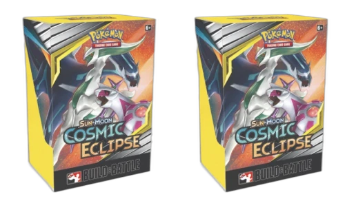 Pokémon TCG Sun & Moon Cosmic Eclipse Build & Battle Box 2x Lot