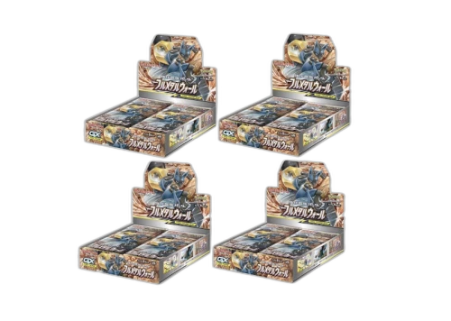 Pokémon TCG Sun & Moon Reinforcement Expansion Pack Full Metal Wall Box 4x Lot