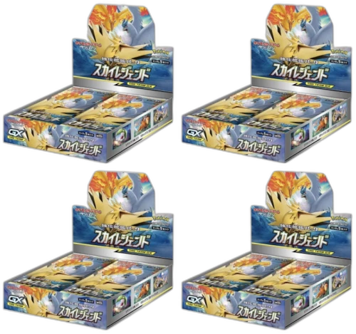 Pokémon TCG Sun & Moon Reinforcement Expansion Pack Sky Legend Box x4 (Japanese)