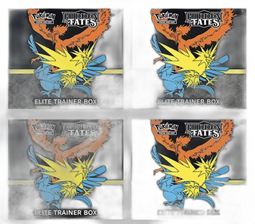 Pokémon TCG Hidden Fates Elite Trainer Box 4x Lot