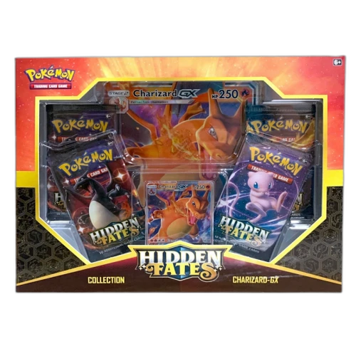 2019 Pokemon Sun & Moon 11.5 Hidden Fates GX Box Charizard GX