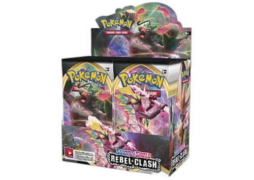 2020 Pokemon Sword and Shield Rebel Clash Booster Box