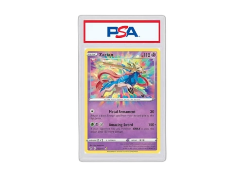 2020 Pokémon Sword & Shield Vivid Voltage 082 Zacian (PSA or BGS Graded)