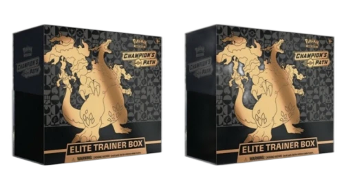 2020 Pokemon TCG Champions Path Elite Trainer Box 2X Lot