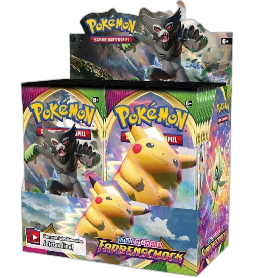 Pokémon TCG Schwert & Schild Farbenschock Booster Box