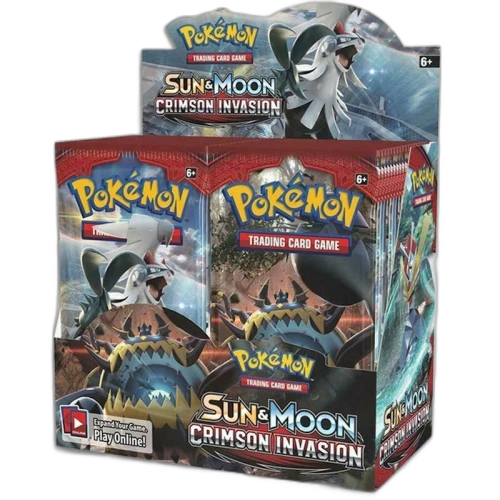 2017 Pokemon TCG Sun&Moon Crimson Invasion Booster Box
