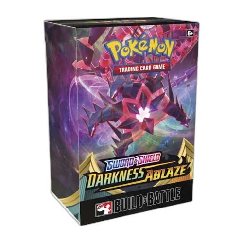 2020 Pokemon TCG Sword & Shield Darkness Ablaze Build & Battle Box