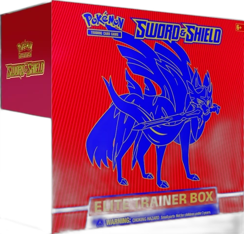 2020 Pokemon TCG Sword & Shield Elite Trainer Box Zacian