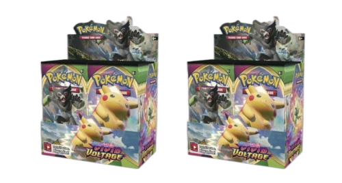 2020 Pokemon TCG Sword & Shield Vivid Voltage Booster Box 2X Lot