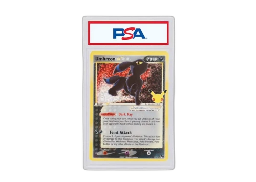 2021 Pokémon Celebrations Classic Collection 17 Umbreon-Gold Star (PSA or BGS Graded)