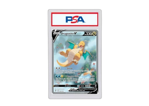 2021 Pokemon Sword & Shield Evolving Skies 192 Full Art/Dragonite V (PSA or BGS Graded)