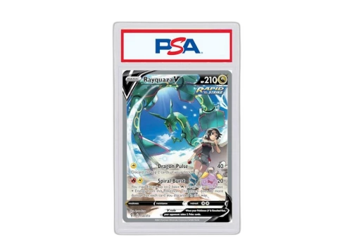 2021 Pokemon Sword & Shield Evolving Skies 194 Full Art/Rayquaza V (PSA or BGS Graded)