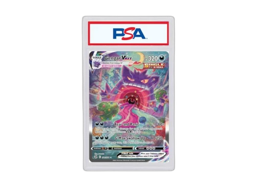 2021 Pokémon Sword & Shield Fusion Strike 271 Full Art/Gengar VMax Secret (PSA or BGS Graded)