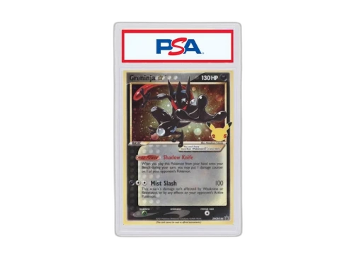 2021 Pokemon SWSH Black Star Promo 144 Greninja-Gold Star Celebrations Elite Trainer Box (PSA or BGS Graded)