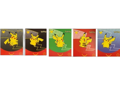 2021 Pokémon TCG McDonald's Happy Meal 25th Anniversary 5x Envelope Lot (Assorted) (English)