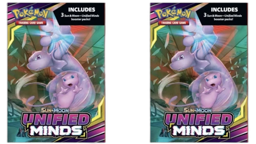 Pokémon TCG Sun & Moon Unified Minds Hanger Box 2X Lot