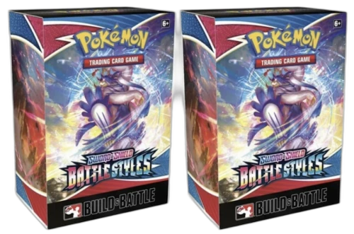 Pokémon TCG Sword & Shield Battle Styles Build & Battle Box 2x Lot