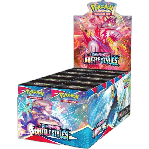Pokémon TCG Sword & Shield Battle Styles Build & Battle Box Sealed 10 Box Case
