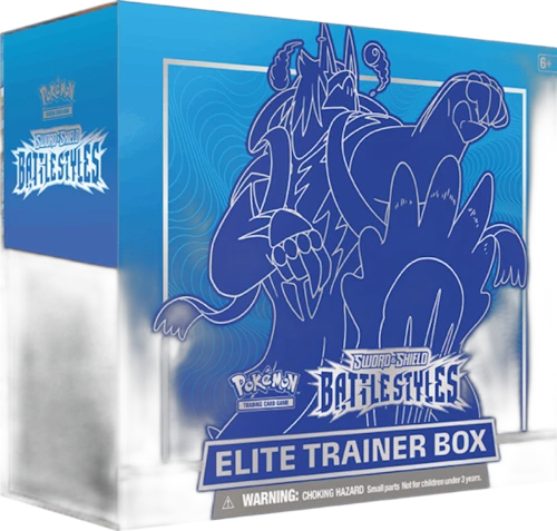 Pokémon TCG Sword & Shield Battle Styles Elite Trainer Box Rapid Strike