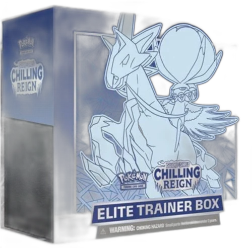Pokémon TCG Sword & Shield Chilling Reign Elite Trainer Box (Ice Rider Calyrex)